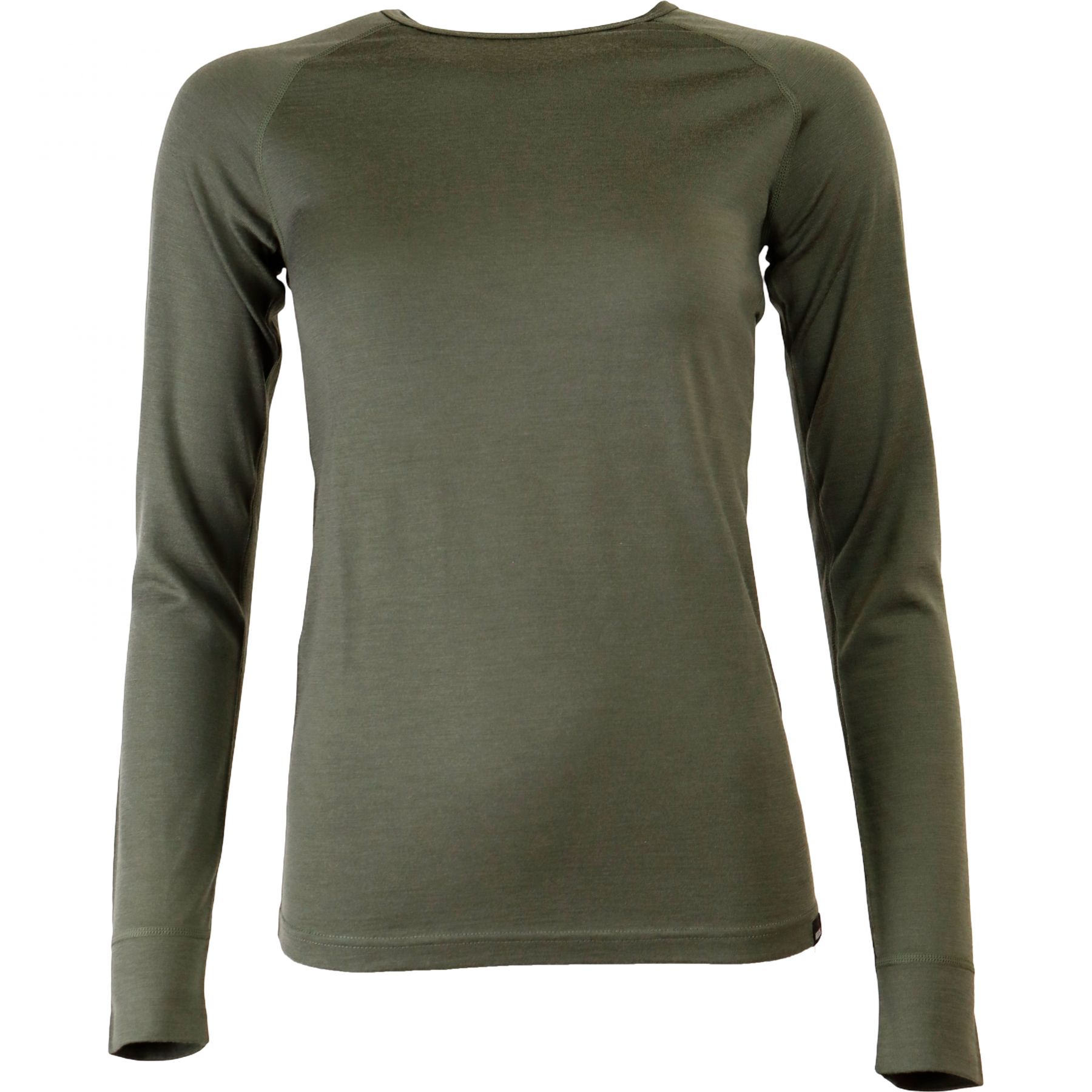 Helios Merino One, dames thermoshirt, groen